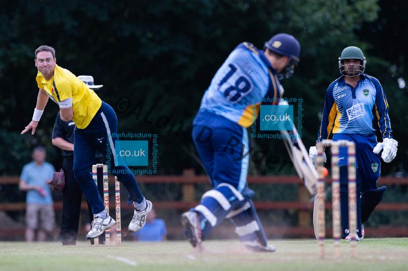 20180715 Edgworth_Fury v Greenfield_Thunder Marston T20 Semi 004.jpg - Edgworth Fury take on Greenfield Thunder in the second semifinal of the GMCL Marston T20 competition at Woodbank CC
